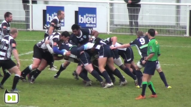 Rugby : Strasbourg 11-20 Rouen (Fédérale 2 - 2013)