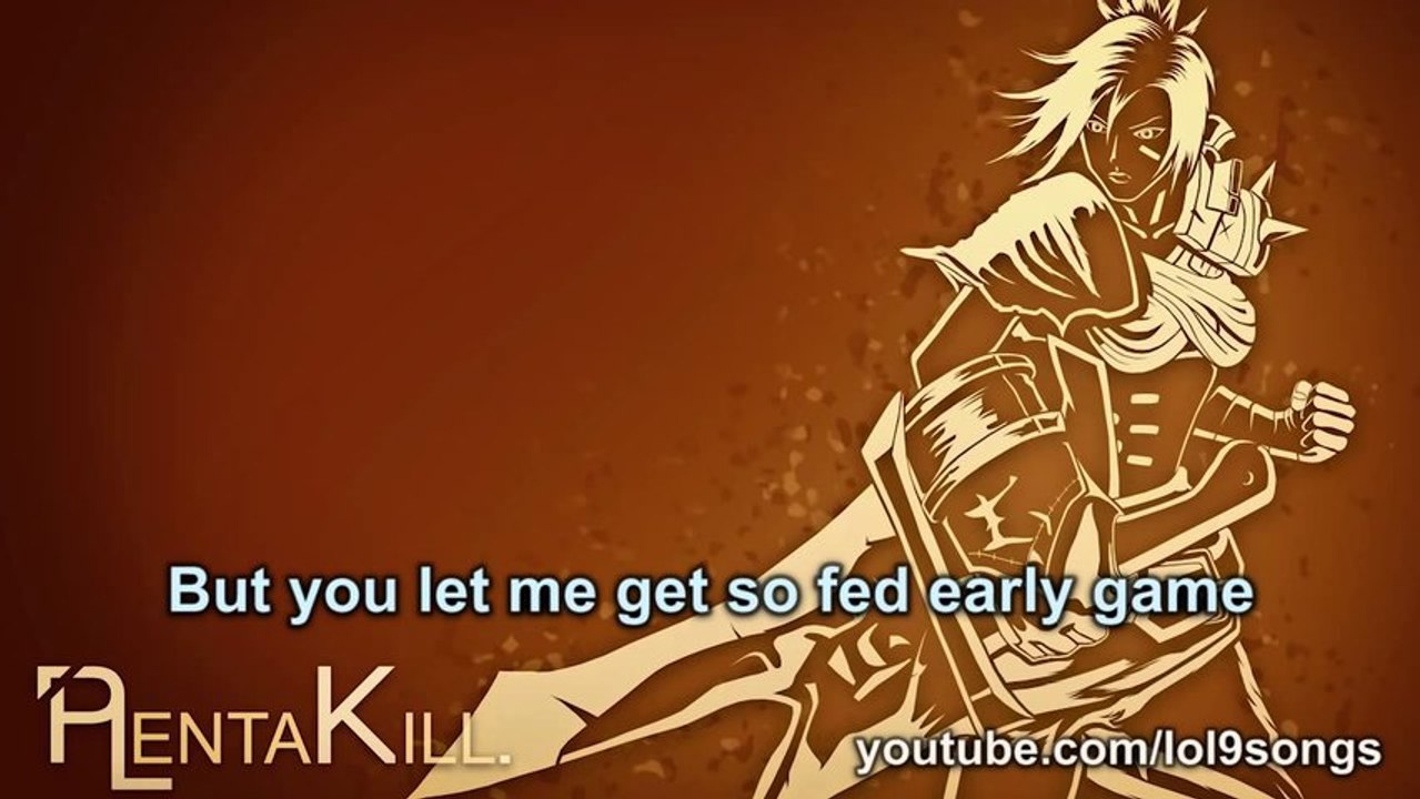 PlentaKill - Tower Dive (Demi Lovato - Heart Attack LoL Parody)