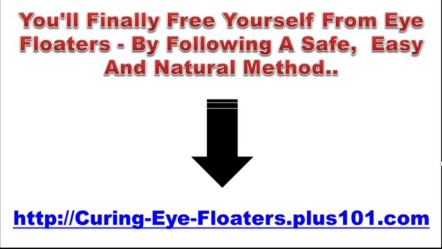 Best Treatment For Eye Floaters