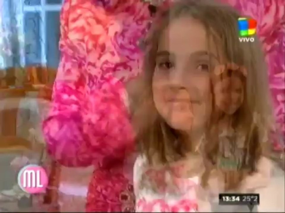 mirtha presentó a ambar, su bisnieta