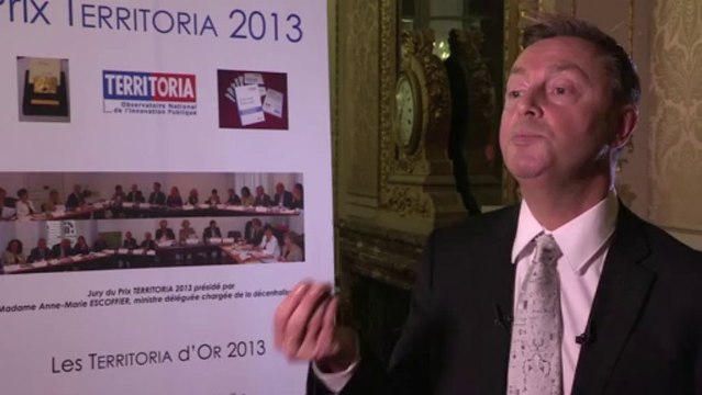 DRCLG - TERRITORIA 2013 - Prix Or catégorie Usages de TIC : Interview de Philippe Ducloux adjoint au maire de Paris