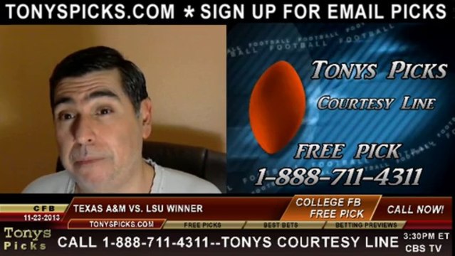 LSU Tigers vs. Texas A&M Aggies Pick Prediction College Football Betting Odds