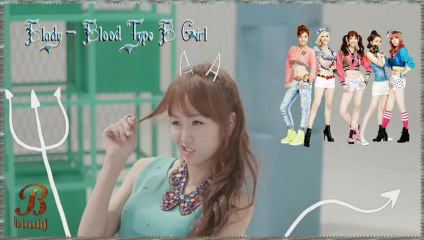 Blady - Blood Type B Girl k-pop german sub]