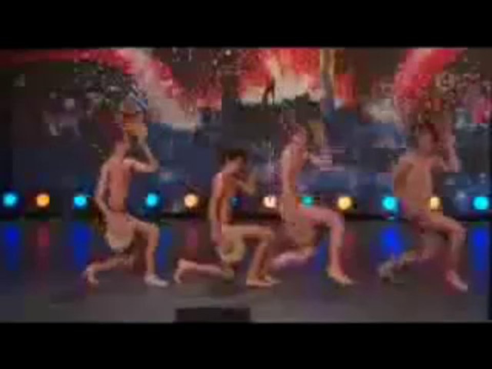Sweden Got Talent _4 guys dancing naked