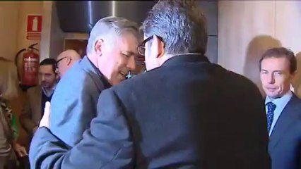 Ancelotti presents new book "My Christmas Tree" in Madrid