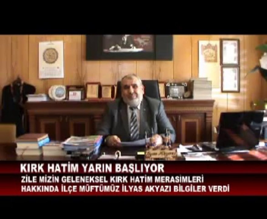 ZİLE DE KIRK HATİM BAŞLIYOR