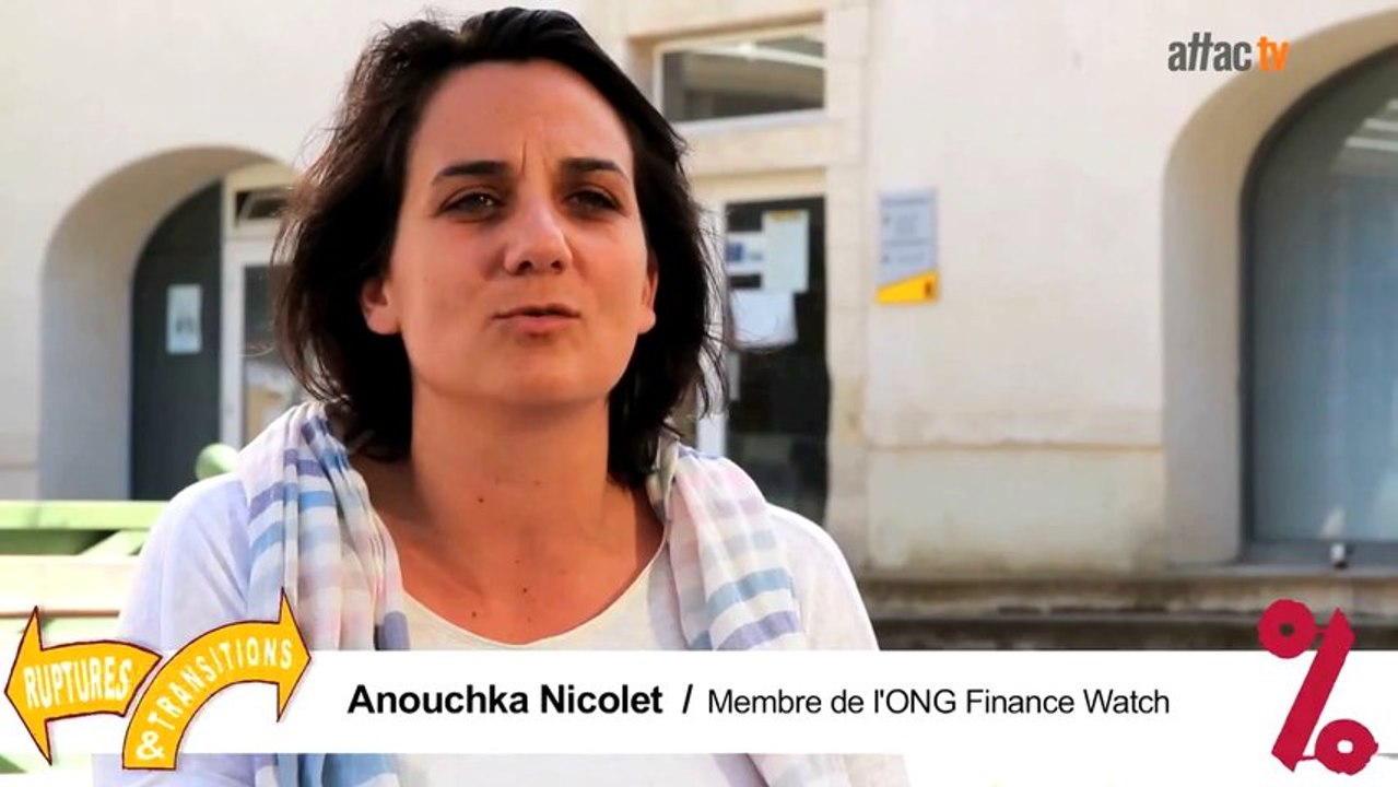 Finance Watch, qu'est-ce que c'est ? Anouchka Nicolet