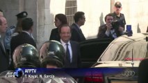 Hollande pide fin a colonización israelí