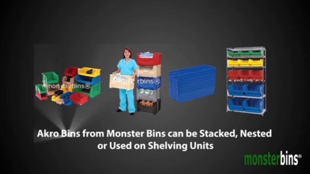 Akro-Mils Storage Bins from Monster Bins
