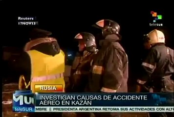 Accidente de avión en Rusia deja al menos 50 personas fallecidas