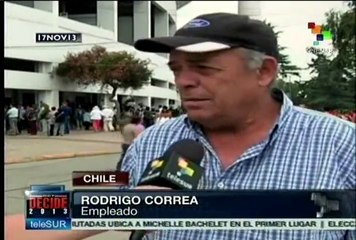 Elecciones chilenas se desarrollaron sin problemas importantes