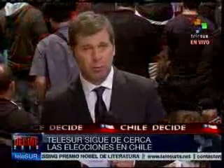 Chilenos van a segunda vuelta electoral