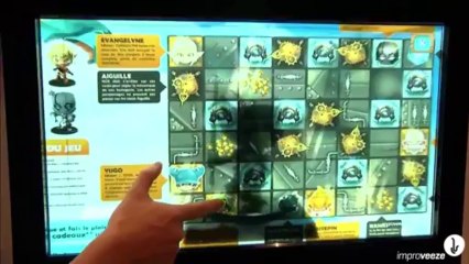 Vitrine interactive intelligente Sublimeeze, by Improveeze