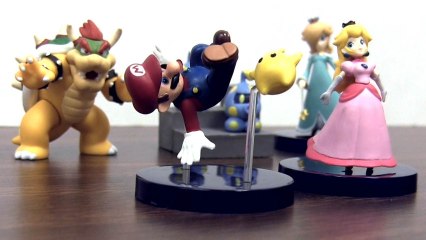 CGR Undertow - SUPER MARIO GALAXY FIGURINE SET Toy Review