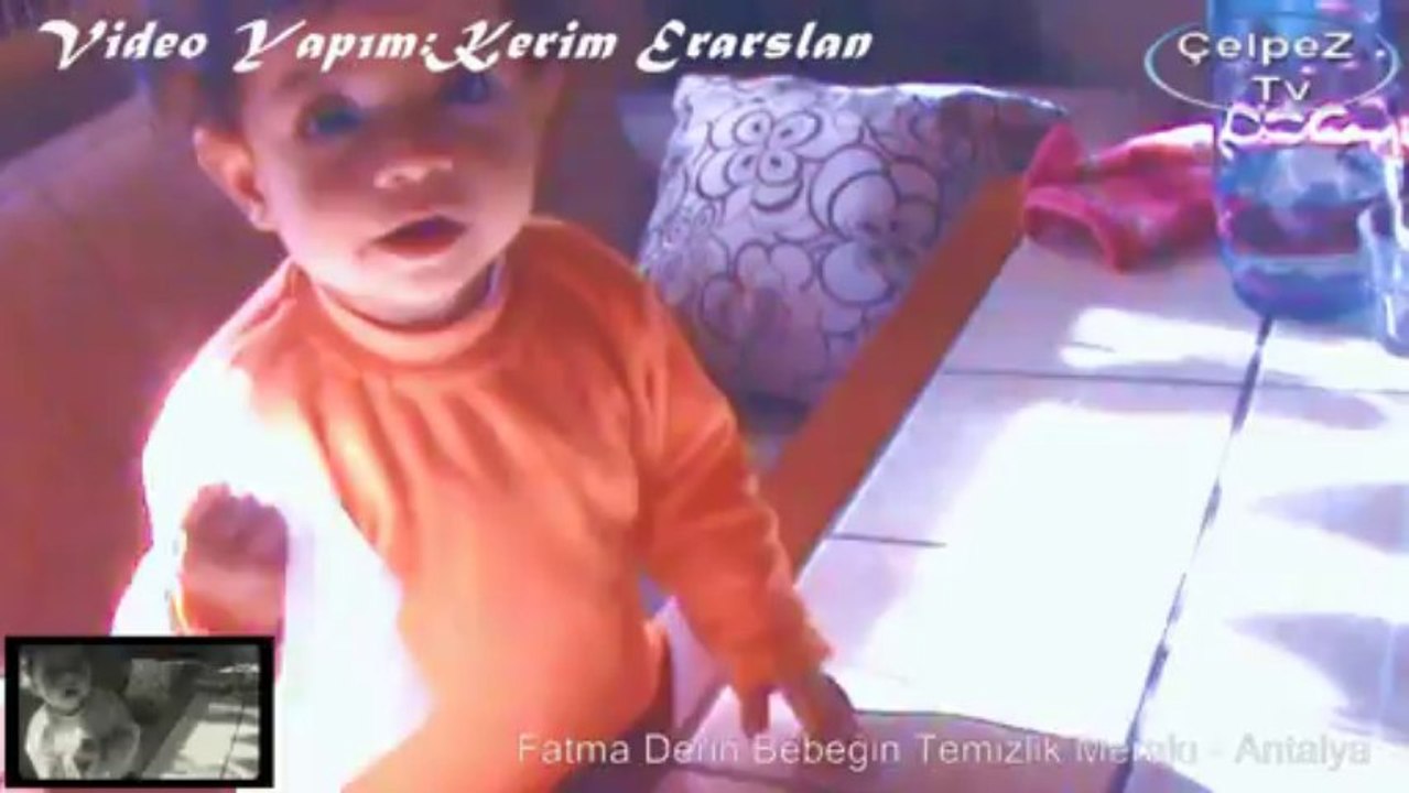 Fatma Derin Bebeğin Temizlik Merakı  (Bıcırık Bebek)  - Antalya