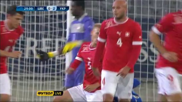 Швейцария - Украина 1т. myfootball.ws