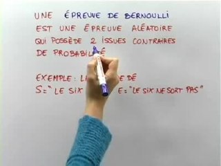 La loi de Bernoulli et la loi binomiale - Cours 2