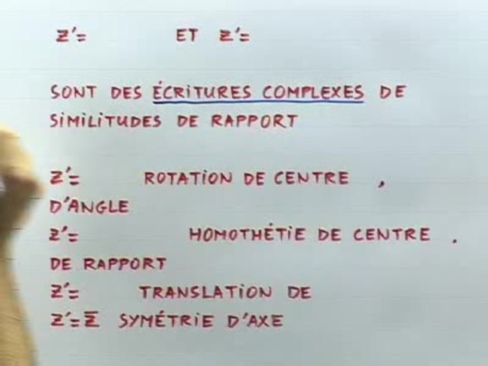 Notion de similitude - Cours 2