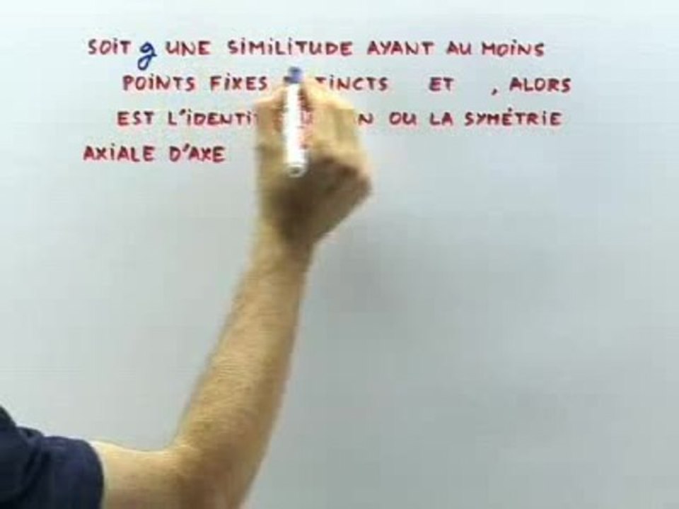 Notion de similitude - Cours 4