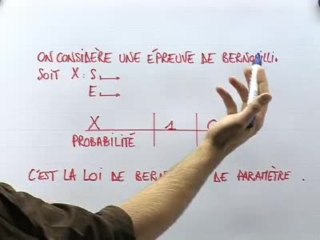 La loi de Bernoulli et la loi Binomiale - Cours 2