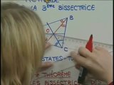 Comment tracer les bissectrices et le cercle inscrit ?