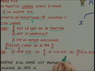 Qu'est ce qu'une fonction linéaire ?