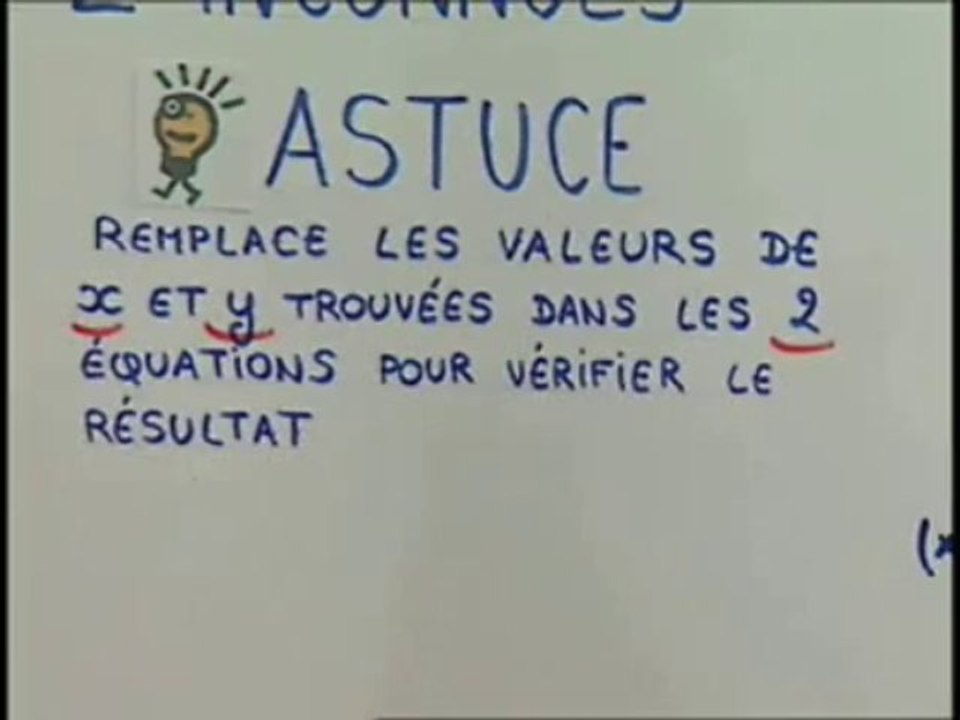 Vérifier son résultat