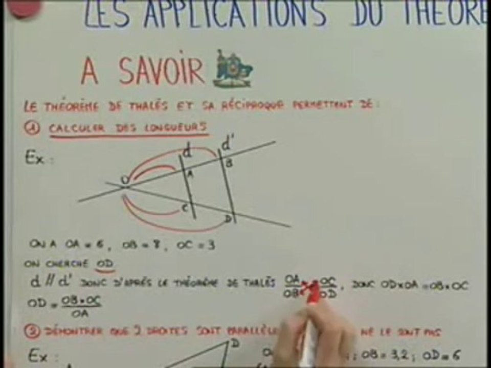 Calculer des longueurs ou étudier le parallélisme