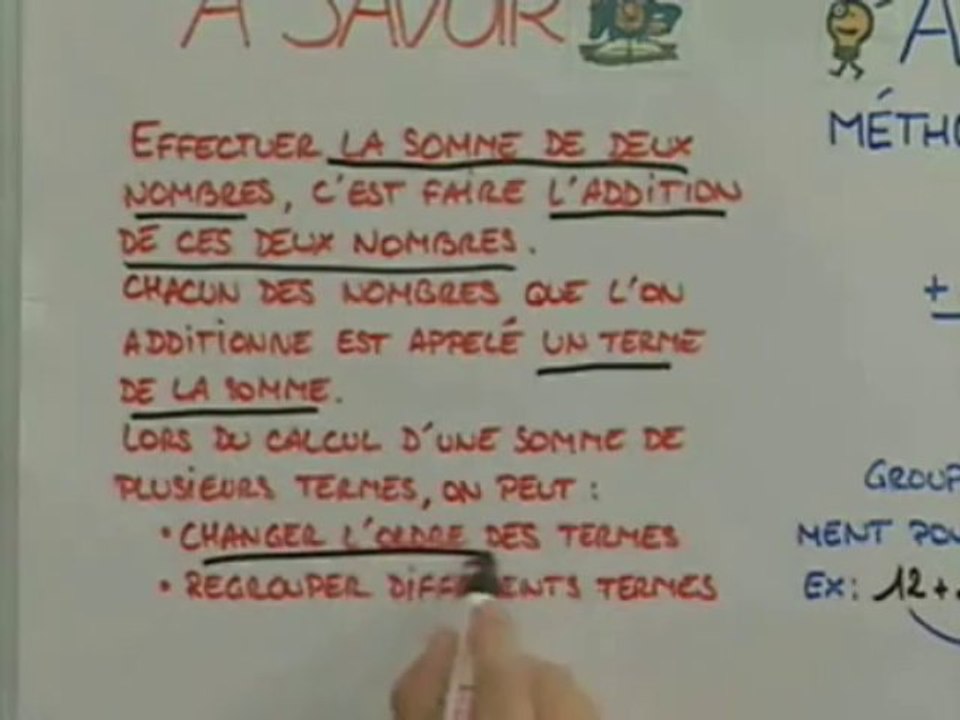 Comment additionner deux nombres ? - Vidéo Dailymotion