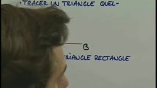 Comment tracer ces triangles ?