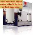 Angebote BERGNER Edelstahl Abfalleimer - 5 Liter - WEISS - Treteimer für Küche oder Bad - Abfallbehälter - Mülleimer -...