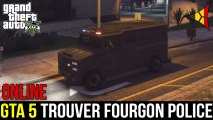 GTA 5 Online // Trouver le FOURGON DE POLICE (Blindé) - Grand Theft Auto 5 ONLINE | FPS Belgium
