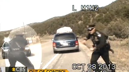 Cop Opens Fire On MiniVan Full Of Children After Mom Speeds Off