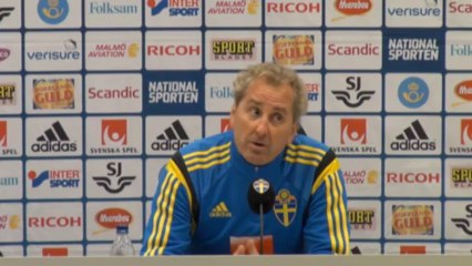 Hamren: "Ibra abituato alla pressione"