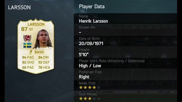 Fifa 14 Ultimate Team - Valori Leggende (42-21)