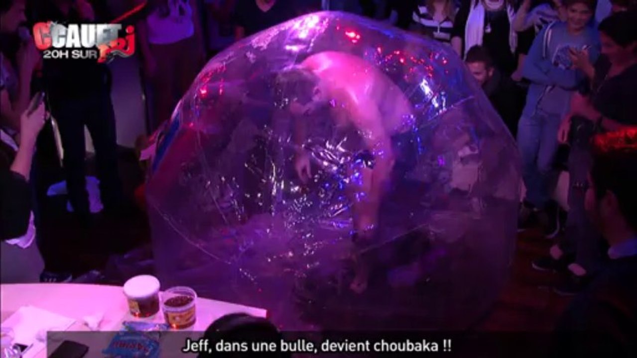 Jeff, dans une bulle, devient choubaka !!