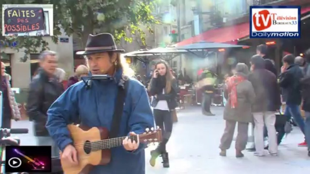 chanteur compositeur  interpréte de passage sur Bordeaux le samedi 16 novembre 2013
