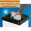 Angebote Hailo 6404-101 Großraum-Abfallbox mit Schwingdeckel Big-Box 40, Edelstahl