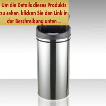 Angebote Jago ATME02 Automatik Sensor Mülleimer aus Edelstahl 56 Liter