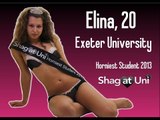 UK's horniest student: Elina Desaine of Exeter University