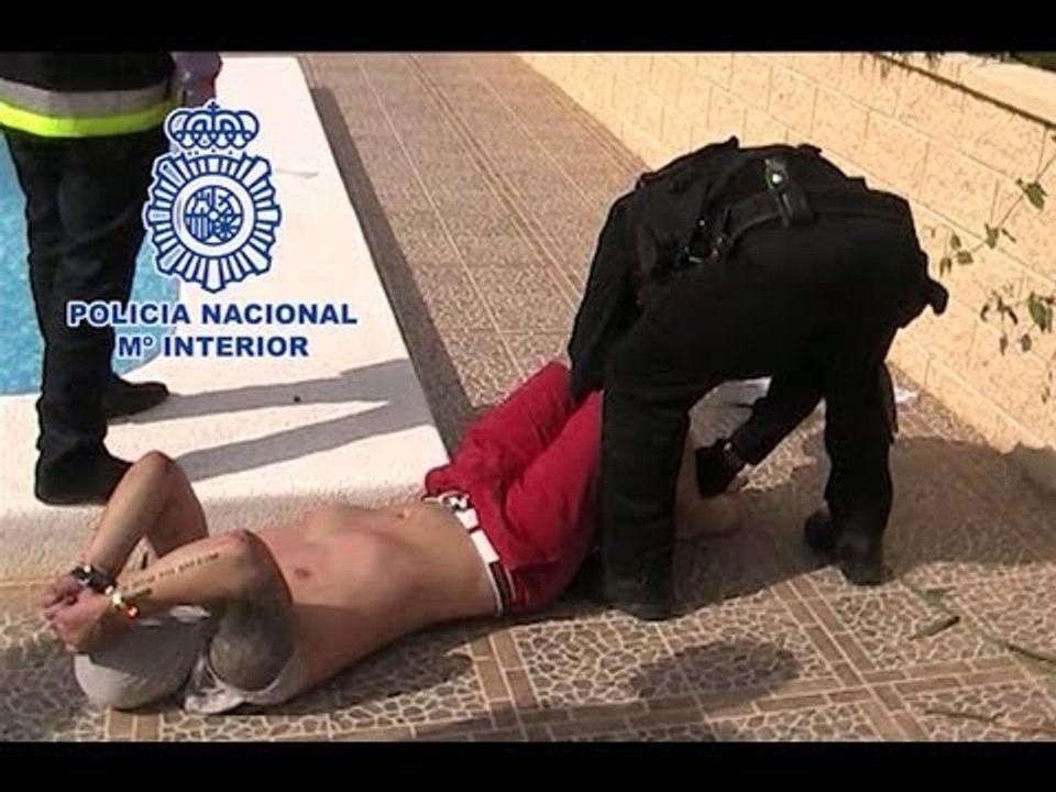 Caught on tape: British fugitive captured in Spain