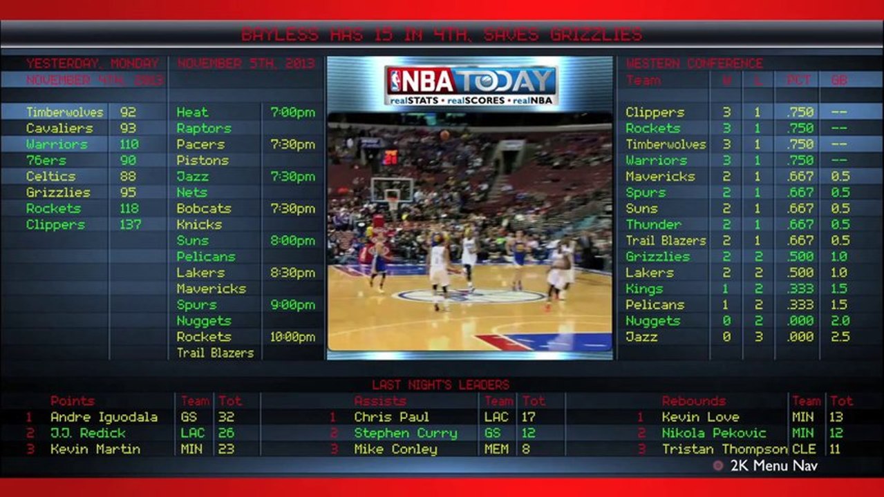 NBA 2K14 (PS4) - Uber trailer next-gen