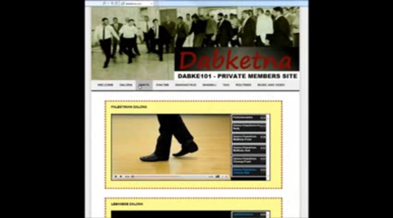 FREE DOWNLOAD  Dabke 101 - Learn How To Dance Dabke (view mobile)