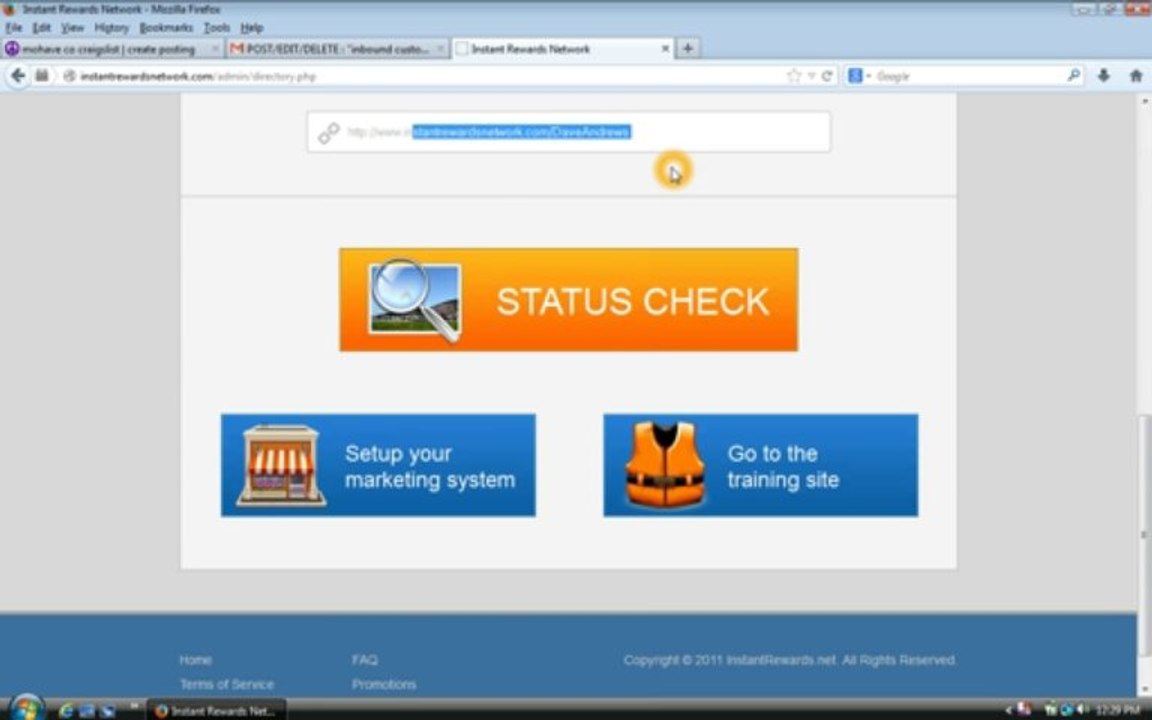 Instant Rewards Craigslist Training