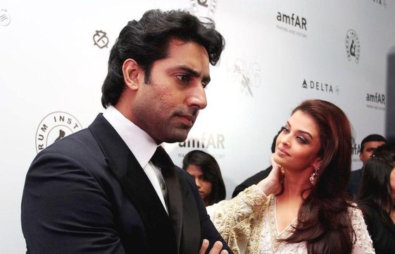Abhishek Bachchan and Aishwarya Rai lead amfAR gala