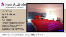 Loft 2 Chambres à louer - Montmartre, Paris - Ref. 2825
