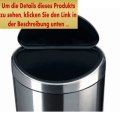 Angebote BRABANTIA 361722 Design Abfalleimer Touch bin ® 40 L metallic grey