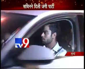 Sachin Tendulkat Farewell Party at Andheri-TV9