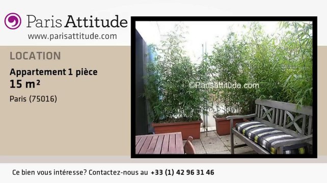 Appartement Studio à louer - Rue de la Pompe, Paris - Ref. 4154