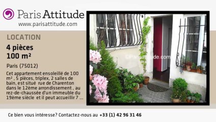 Triplex 3 Chambres à louer - Bastille, Paris - Ref. 6795